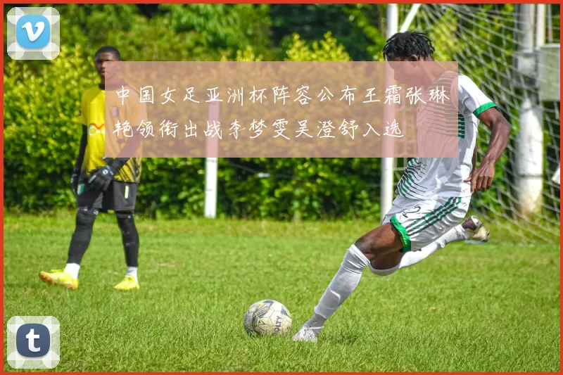 中国女足亚洲杯阵容公布王霜张琳艳领衔出战李梦雯吴澄舒入选